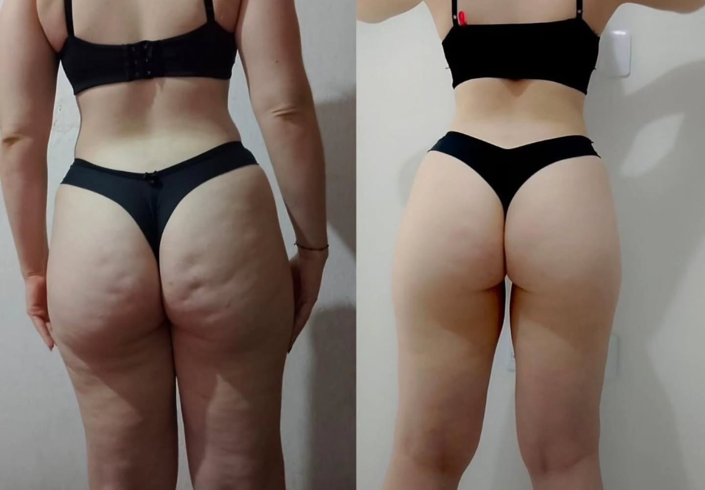 Transformación corporal: antes y después